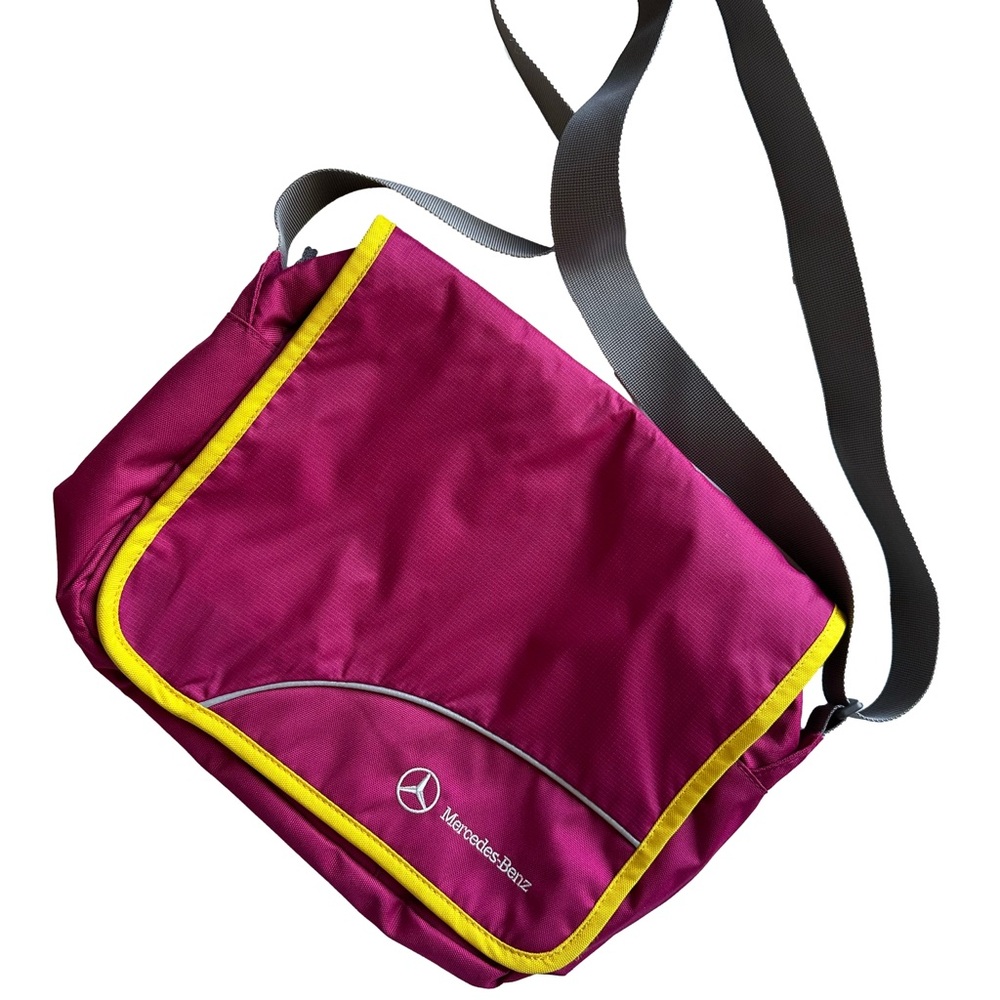 Mercedes-Benz Deuter Pink Messenger Side School Laptop Bag